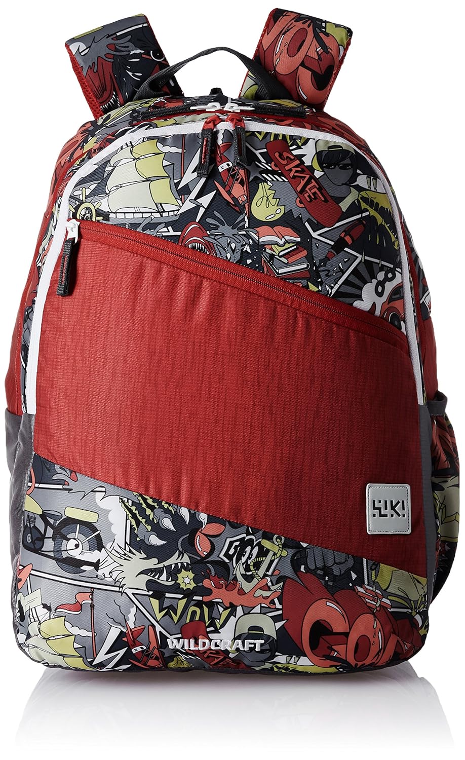 Wildcraft Polyester 29.5 Ltrs Red School Backpack (Wiki 2 Streets 2
