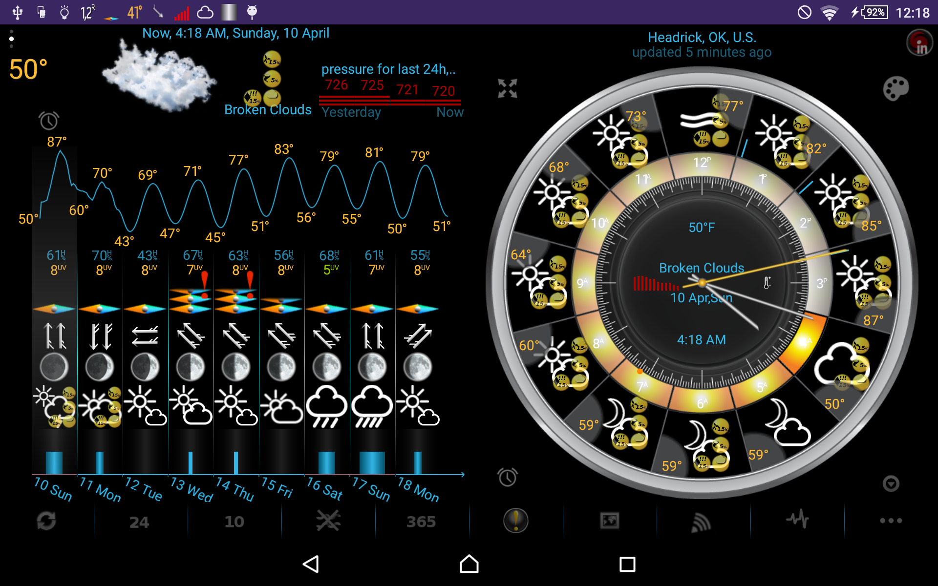 eWeather HD with Future Radar, Alerts and Air Quality Pricepulse