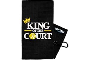 Funny Tennis Towel - Embroidered Tennis Towels for Men- Custom Tennis Towels for Women - Tennis Court Accessory - Tennis Gift