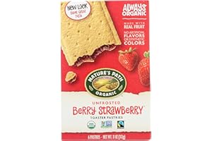 Nature's Path Toaster Pastries, Strawberry Un-Frosted, 6 ct