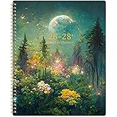 2026-2028 Monthly Planner/Calendar - 3 Year Monthly Planner 2026-2028, Jan.2026 - Dec.2028, 9" x 11", 3 Year Calendar 2026-2027-2028 with 36-Month Tabs, Inner Pocket - Dreaming Moonlight