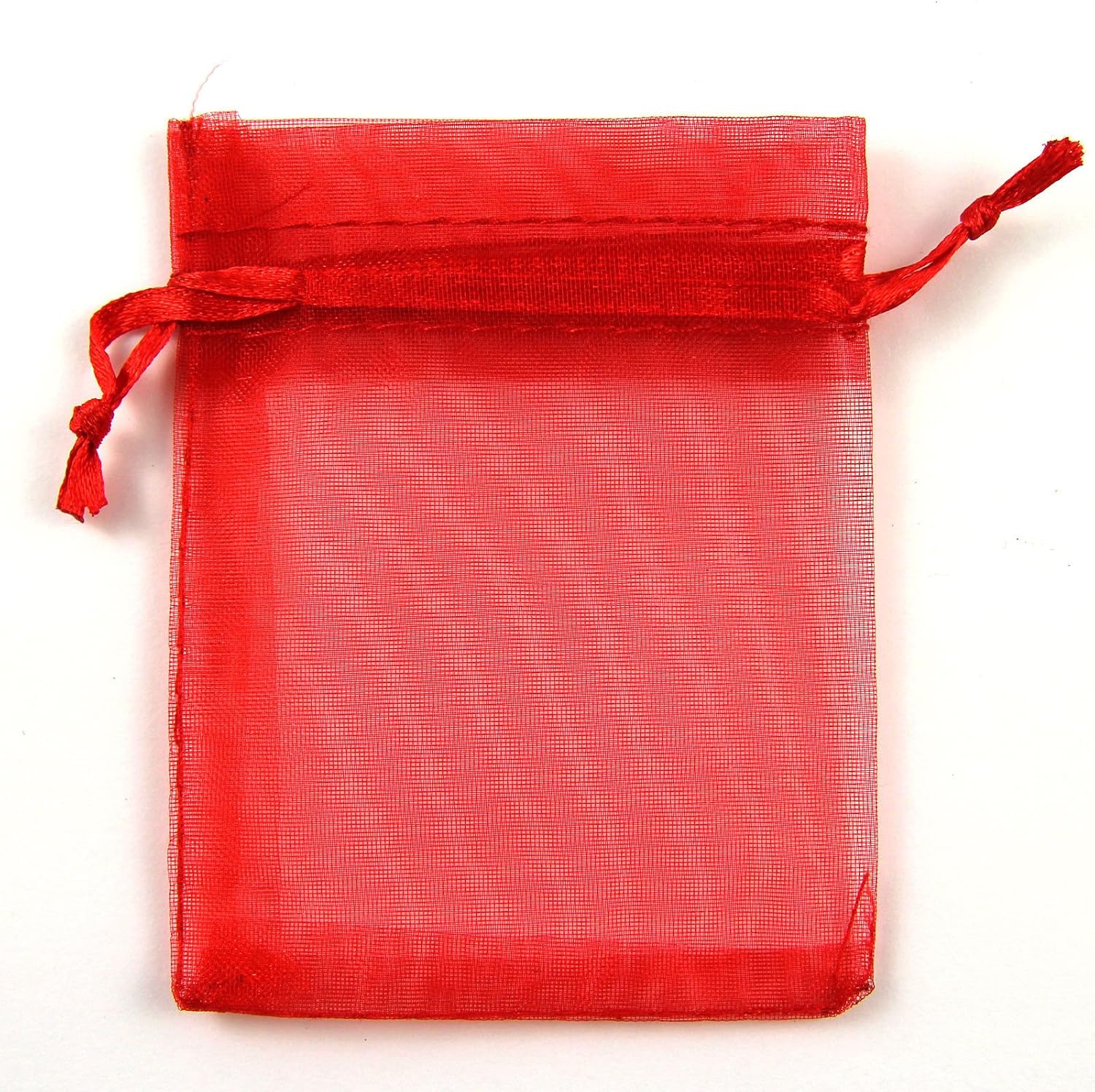 Boolavard® TM 50 Party Xmas Gift Bags Jewellery Pouches Mixed Organza Bridal Wedding Purple Blue Pink Yellow Black 7 * 9 cm