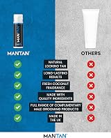 MANTAN Mens Gradual Tinted Moisturiser 150ml - Natural Sun Kissed Tan Lotion view 6