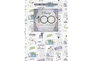 Art of Coloring: Disney 100 Years of Wonder: 100 Images to Inspire Creativity