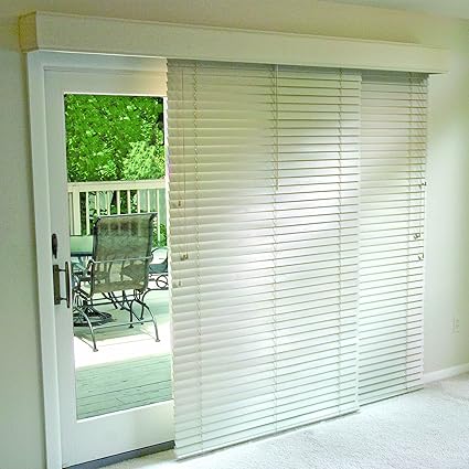 Amazon.de: Glider Jalousien Track System für Glas-Schiebetür