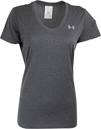 Download Amazon.com: Under Armour Women's 1255839-090l V-Neck Loose ...