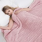 Eydna Electric Heated Blanket Full Size 72"×84" with 9 Heating Levels & 1-10Hs Auto Off，Double Sided Plush Sherpa, Energy Efficient, Machine Washable, for Couch & Bed, Light Pink