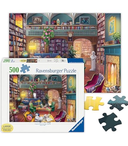 Clementoni Fiat 500 Jigsaw Puzzle - 500 Piece Vintage Car Puzzle For Adults