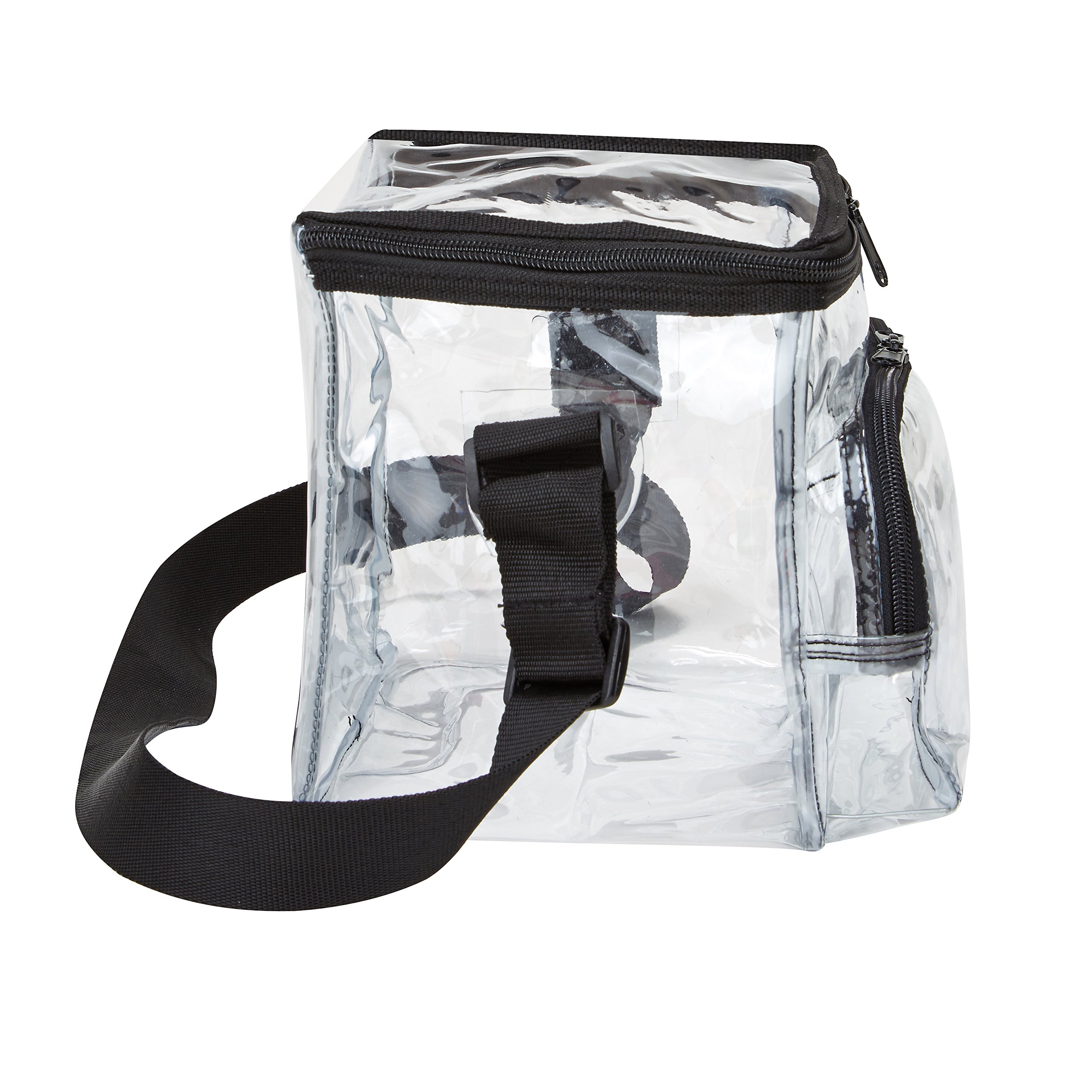 Medium Clear Lunch Bag Lunch Box with Adjustable Strap and Front