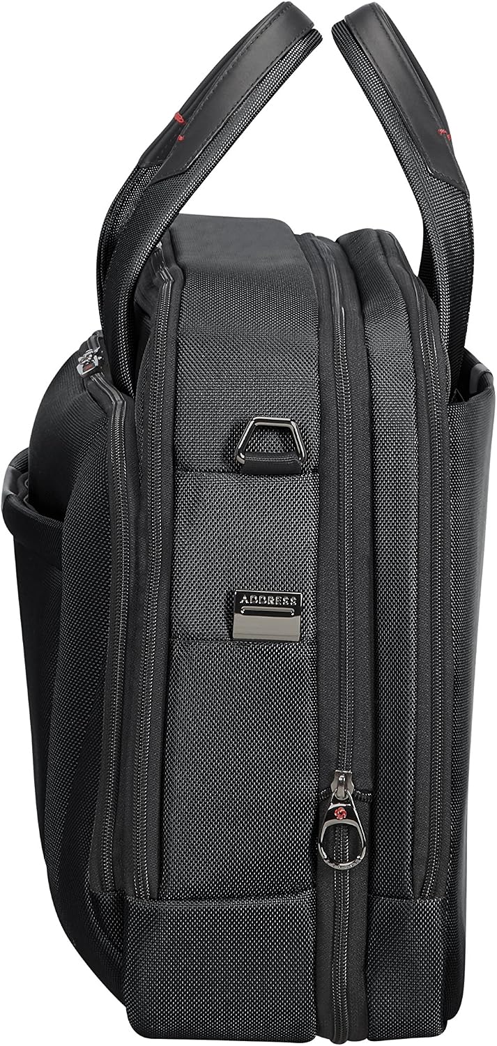 Samsonite Pro -DLX 5 - 17.3 Inch Expandable Laptop Bag, 46 cm, 24.5/31 l, black (black), EXP 43cm-24.5L - Image 3