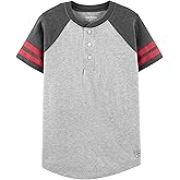 OSHKOSH B'GOSH boys Short-sleeve Raglan Shirt