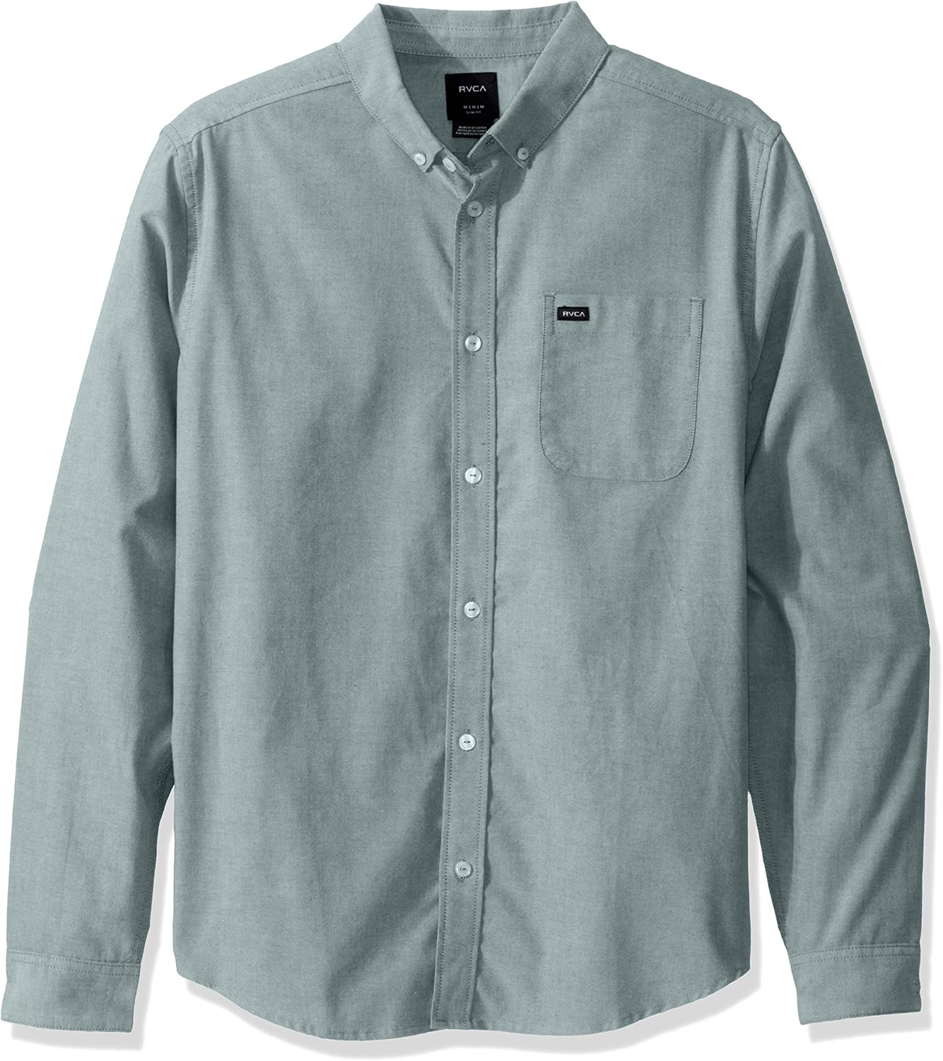 RVCA Men's That'll Do Stretch Long Sleeve Shirt: Clothing