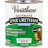 Varathane 250241H Water-Based Ultimate Spar Urethane, Quart, Satin