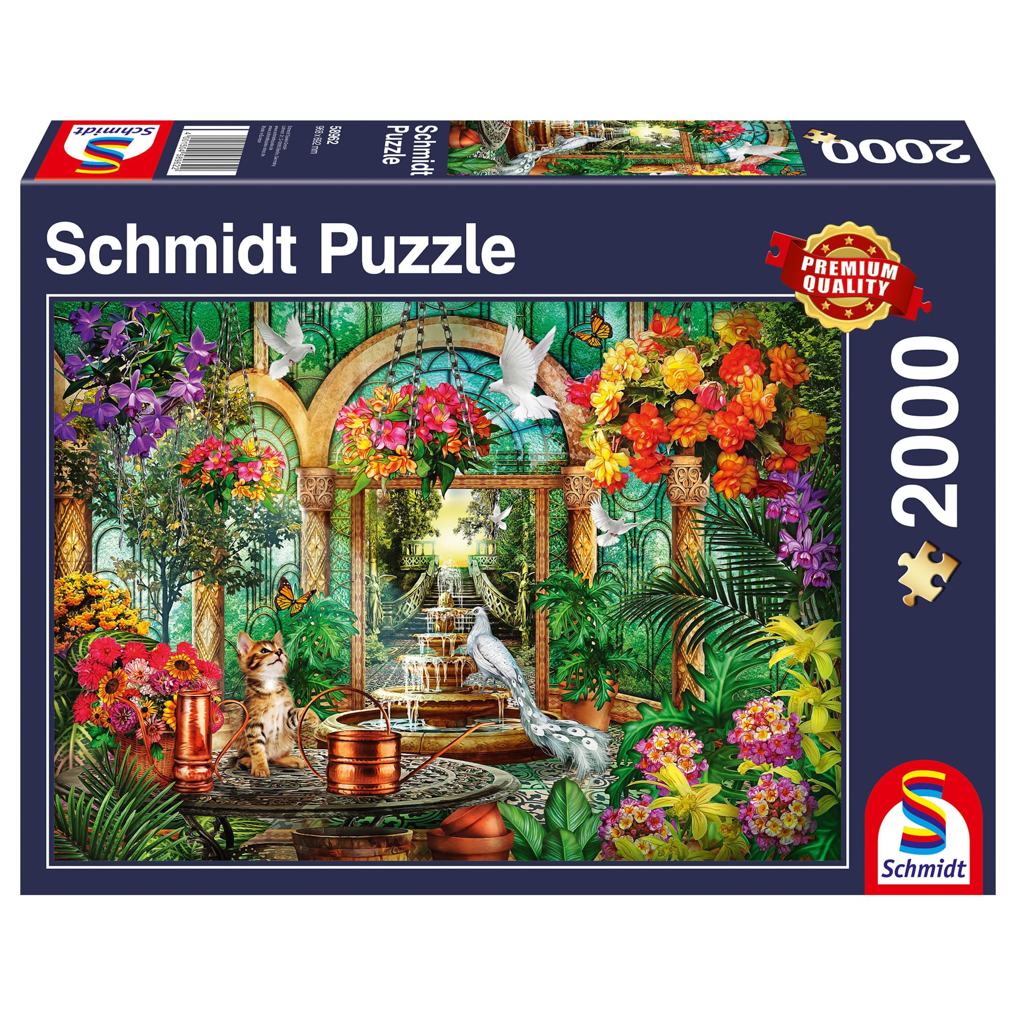 Schmidt Spiele CGS_58962 Puzzle, Multicolor