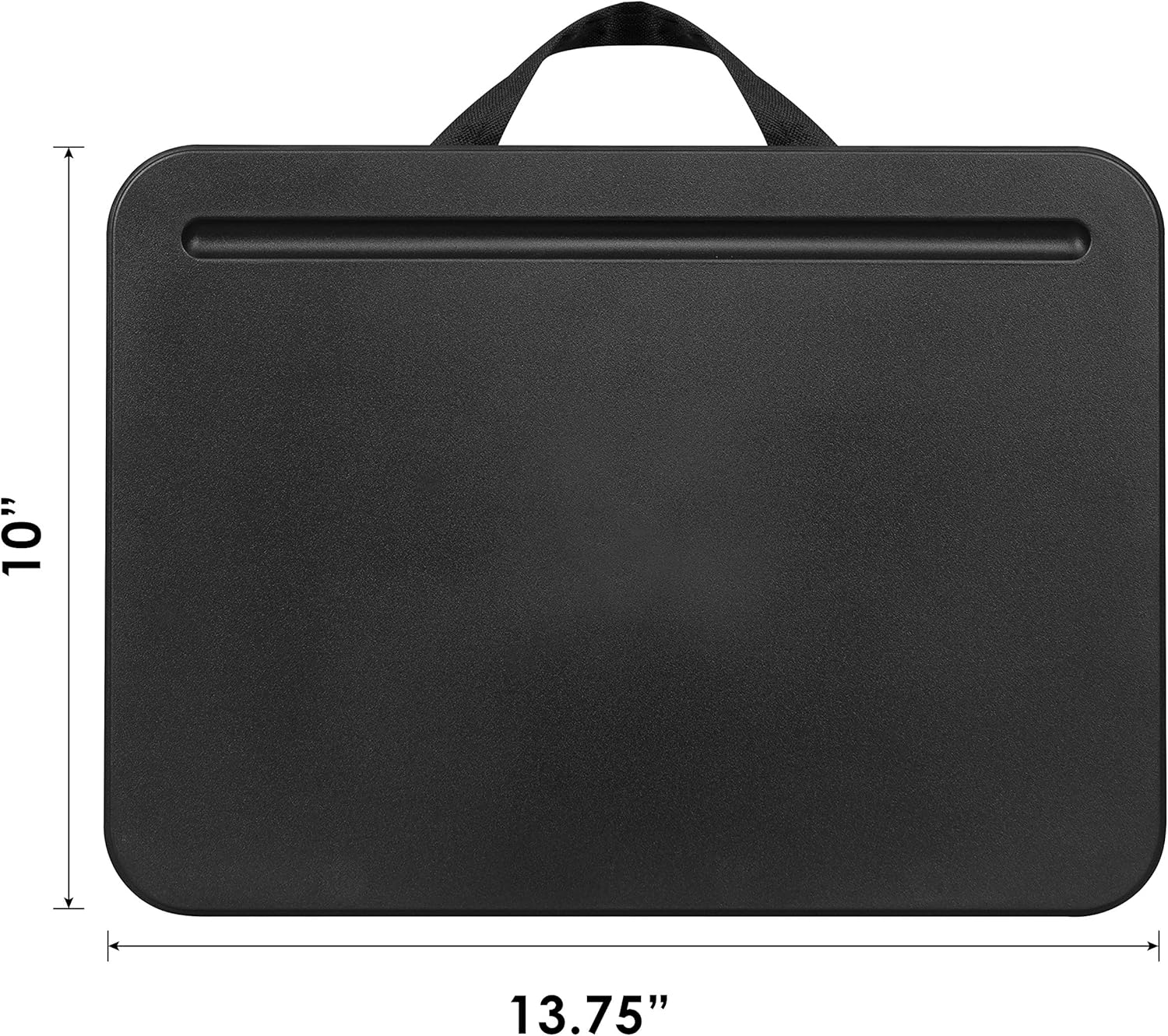LapGear Compact Lap Desk - Black - Fits up to 13.3 Inch Laptops - Style No. 43108 : Office Products