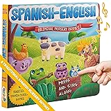 English & Spanish Nursery Rhymes Book for Toddlers