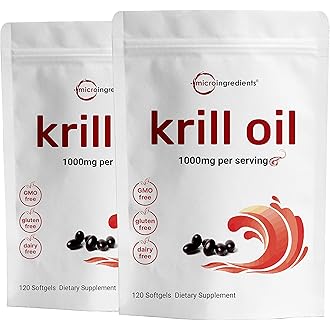 Amazon Best Sellers: Best Krill Oil Nutritional Supplements