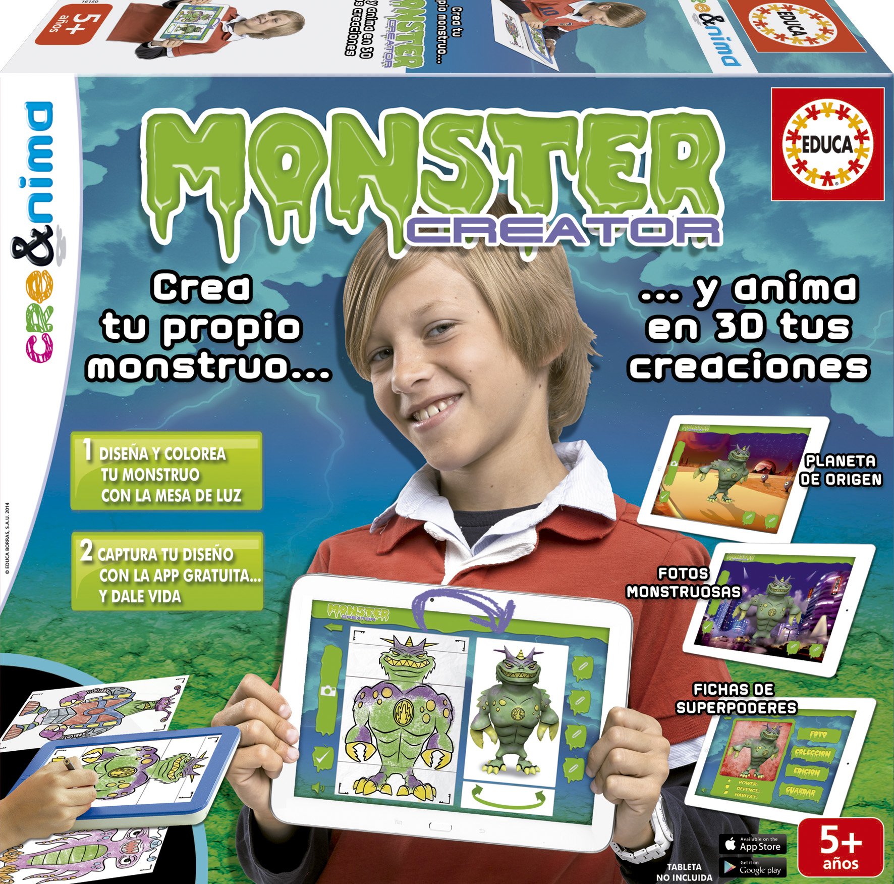 Educa Borrás – Creates & NIMA Fashion Creator, Game Creative Boy 32.3 x 29.0 x 7.1