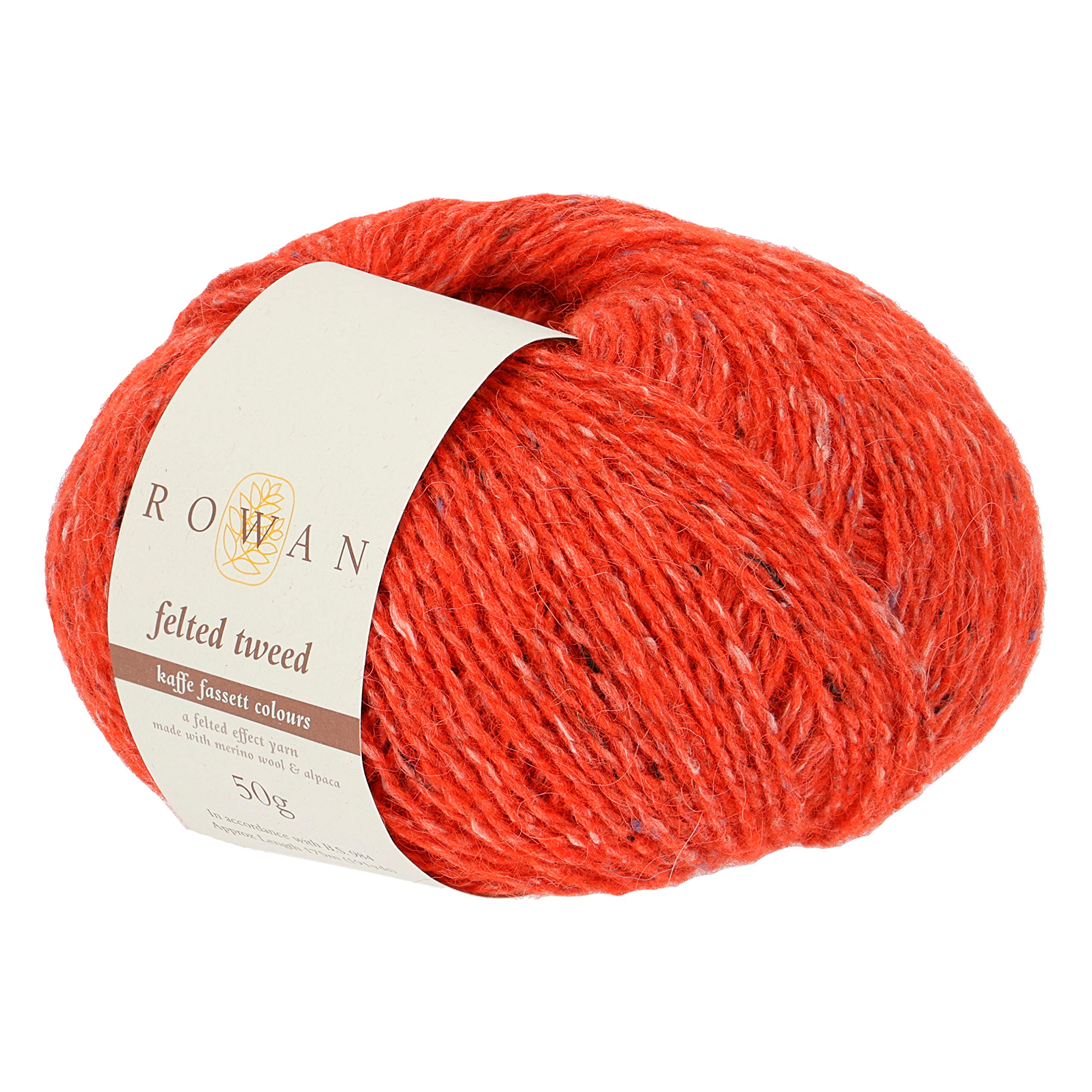 Rowan Felted Tweed, Zinnia (198), Orange, 50g — image 1