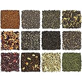 Solstice Loose Leaf Tea Ultimate Sampler Feat. 12 Teas; Approx 180+ Servings
