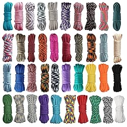 40 Colors 10 Feet Paracord Cord Multifunction