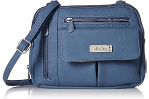 MultiSac Zippy Triple Compartment Crossbody Bag