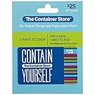 The Container Store Gift Card $25