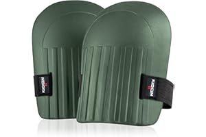 NoCry Gardening Knee Pads for Women and Men – Waterproof Foam Padding in a Lightweight Yet Durable Design; Easy to Wear with Adjustable Elastic Hook-and-Loop Straps – Ideal for the Garden and Yard Work