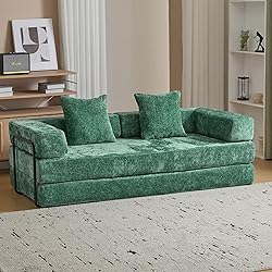 Convertible Sleeper Sofa Bed, Compression Folding