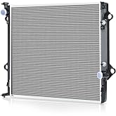 DWVO Complete Radiator Compatible with 03-09 Lexus GX470 Toyota 4Runner | 4.7L V8, with Transmission Oil Cooler, Base, Limited, Sport, SR5,CU2690
