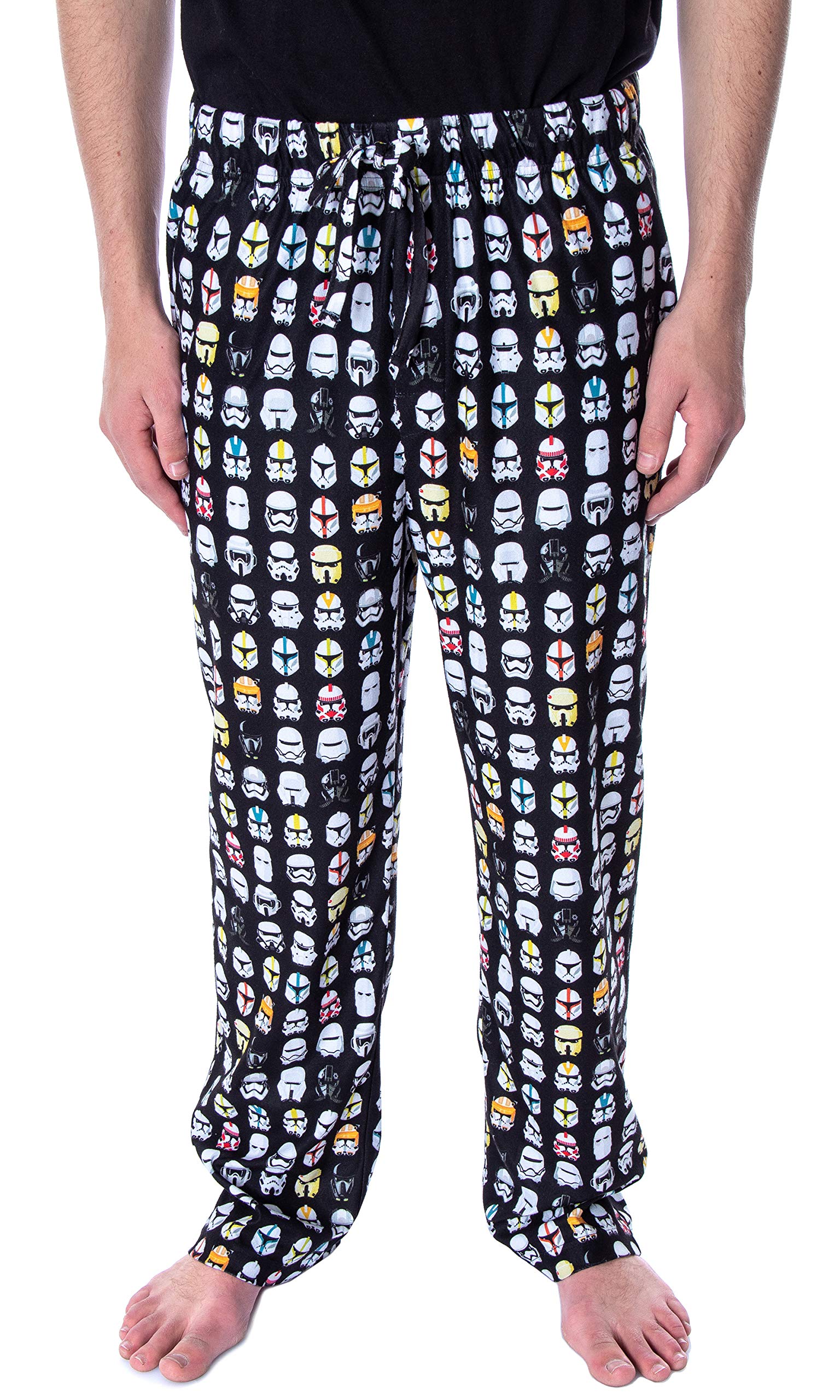 Photo 1 of Star Wars Men's Ultimate Stormtrooper Head Allover Pattern Sleep Pajama Pants (3X-Large)