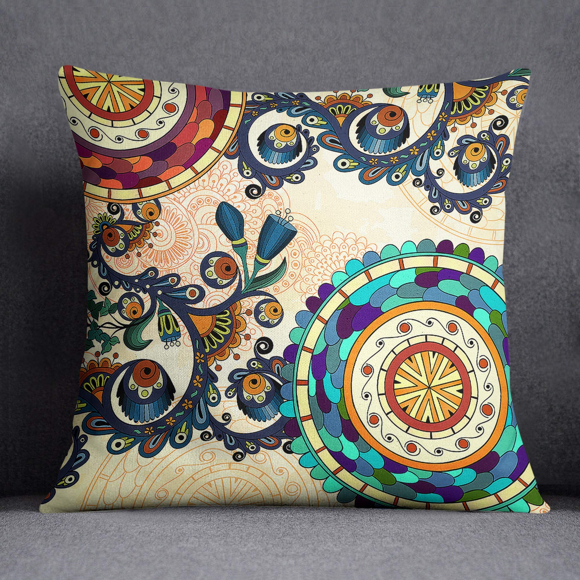 Bonamaison Decorative Cushion Cover, Multi, 45x45
