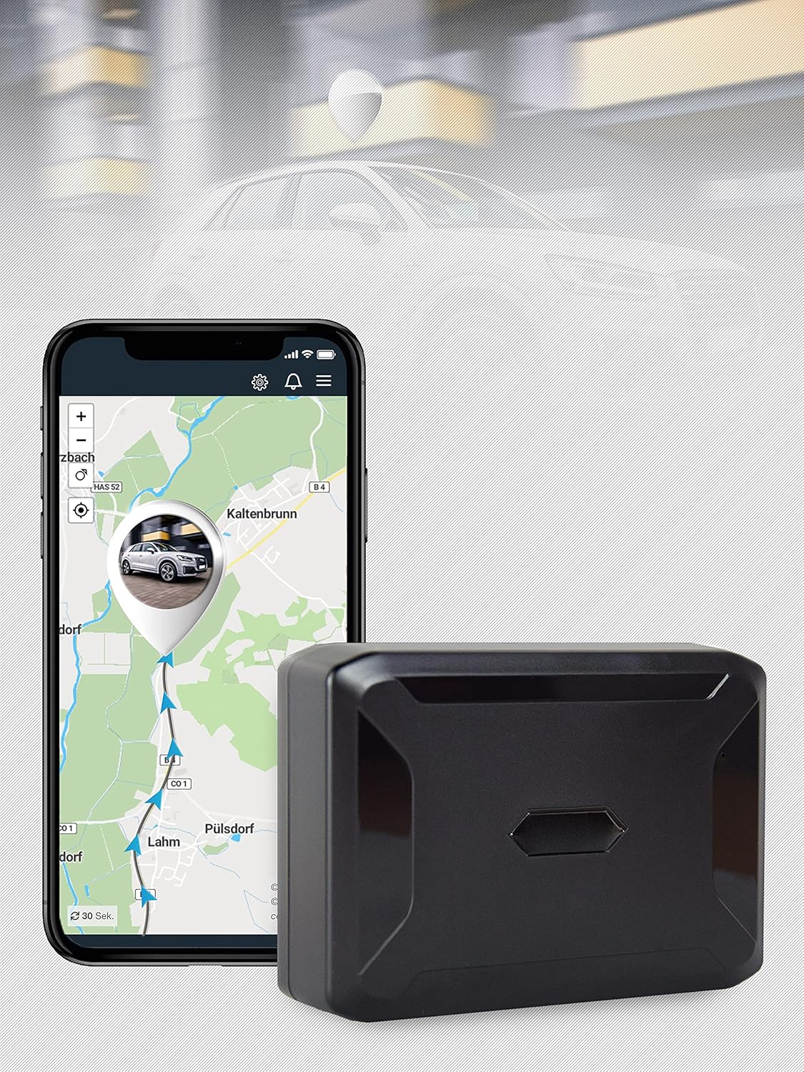 SALIND 11 2G, Magnetic GPS Tracker for Cars Other Vehicles and Business, UK & Worldwide Real Time Tracking, Safe Area
