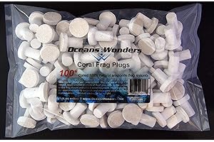Oceans Wonders Coral Frag Plugs 100pc