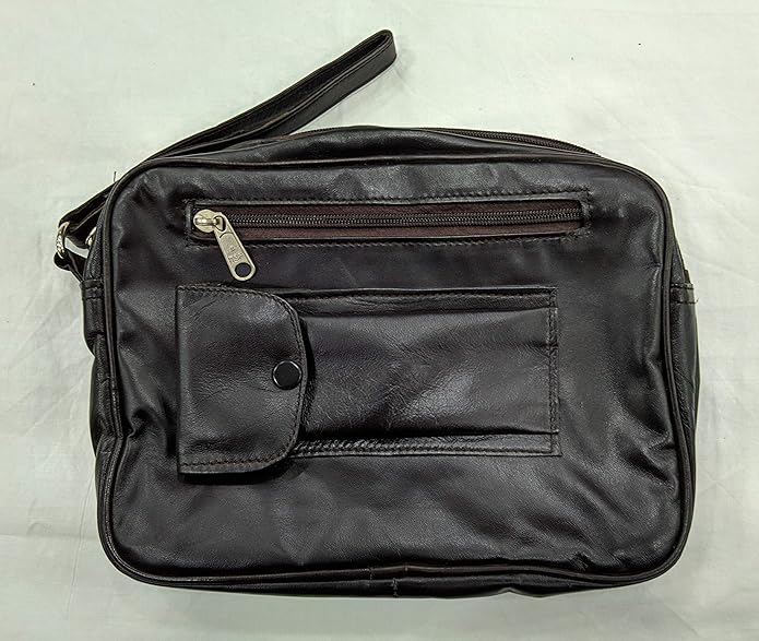Genuine Leather Gents Pouch [Black Color] Amazon.in Shoes & Handbags