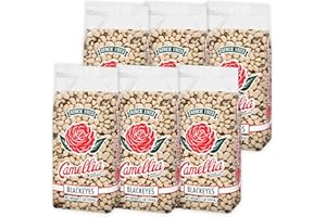 Camellia Brand Dried Blackeye Peas – Premium Non-GMO Southern Pea for Hoppin’ John, Soups, Stews, Salads, New Years Day, and Side Dishes – Gluten-Free, High Protein, Vegan & Vegetarian Friendly, 1 Pound (Pack of 6)