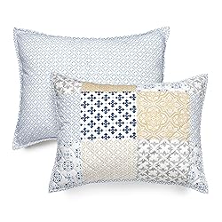 MARTHA STEWART Monaco Multi Color King Quilt Set