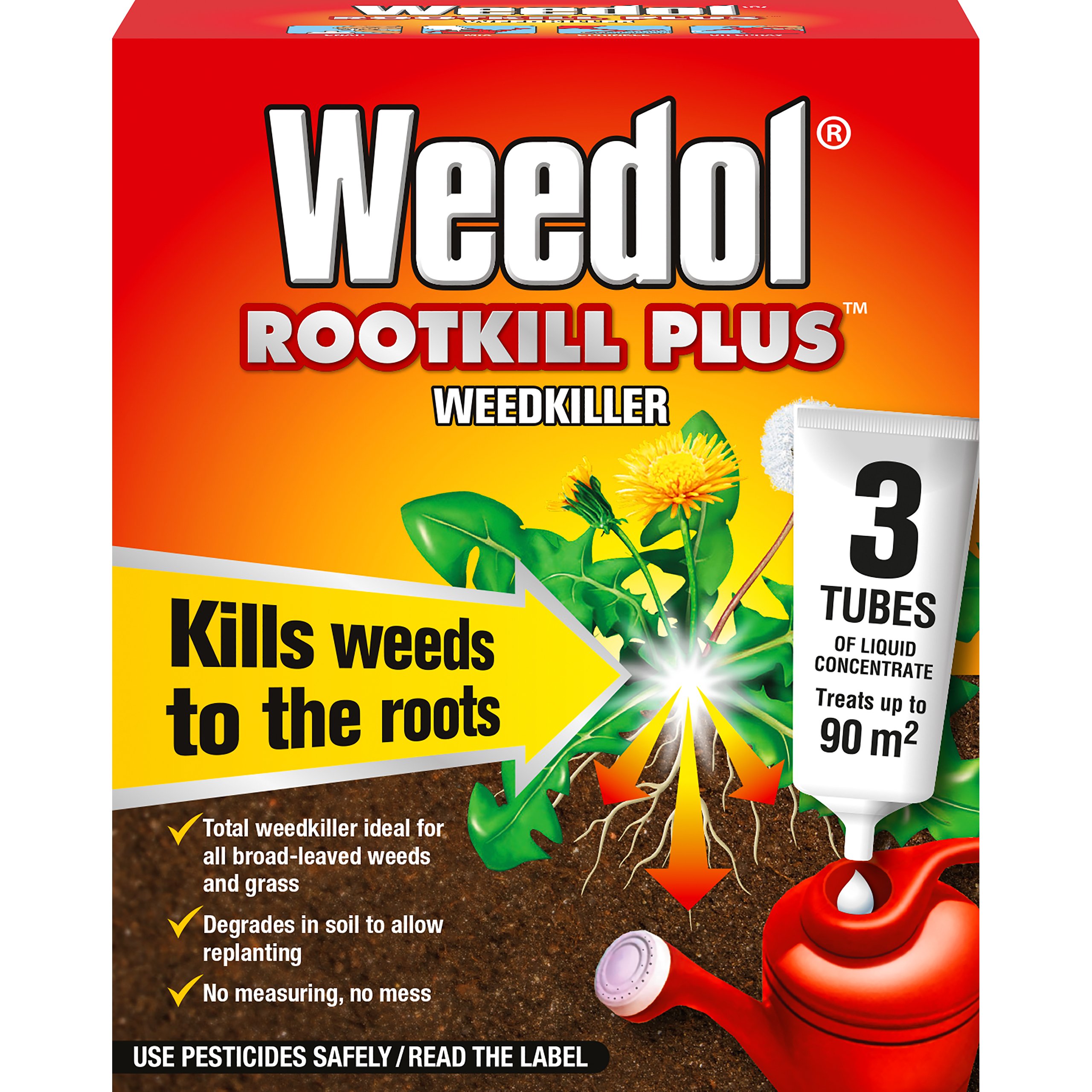 Weedol Rootkill Plus Concentrate Tubes, Weedkiller โ image 1