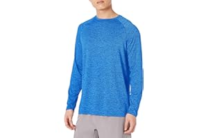 Amazon Essentials Men's Tech Stretch Long-Sleeve T-Shirt-Discontinued Colors