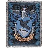 Northwest Harry Potter Woven Tapestry Throw Blanket, Designer Home Décor, Modern, Unique Gift, 48" x 60", Ravenclaw Crest
