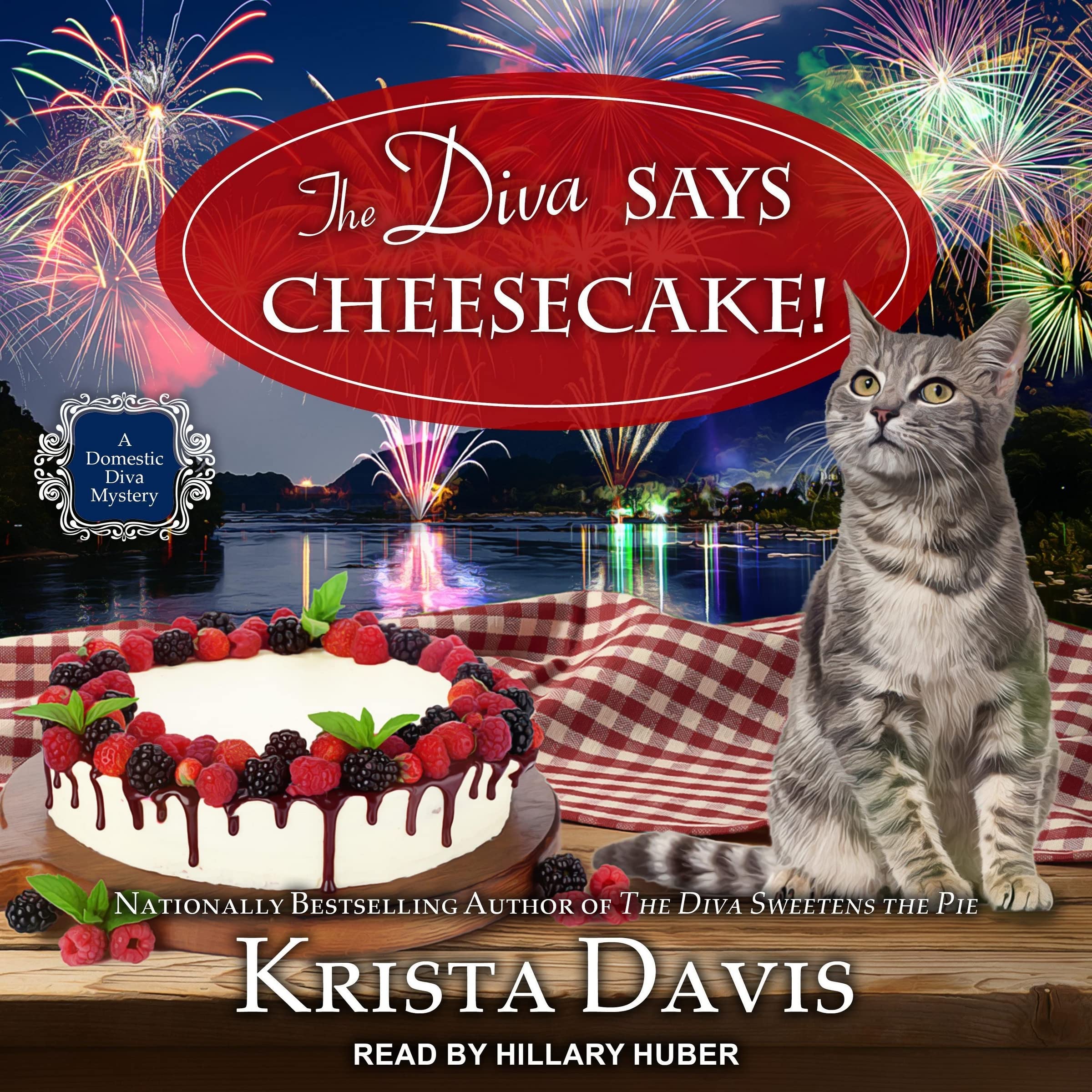 The Diva Says Cheesecake! (The Domestic Diva Mysteries) (Domestic Diva Mysteries, 15) Image