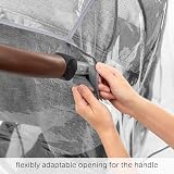 Zamboo Universal Rain Cover for Pushchair and Pram with Zip Opening view 5