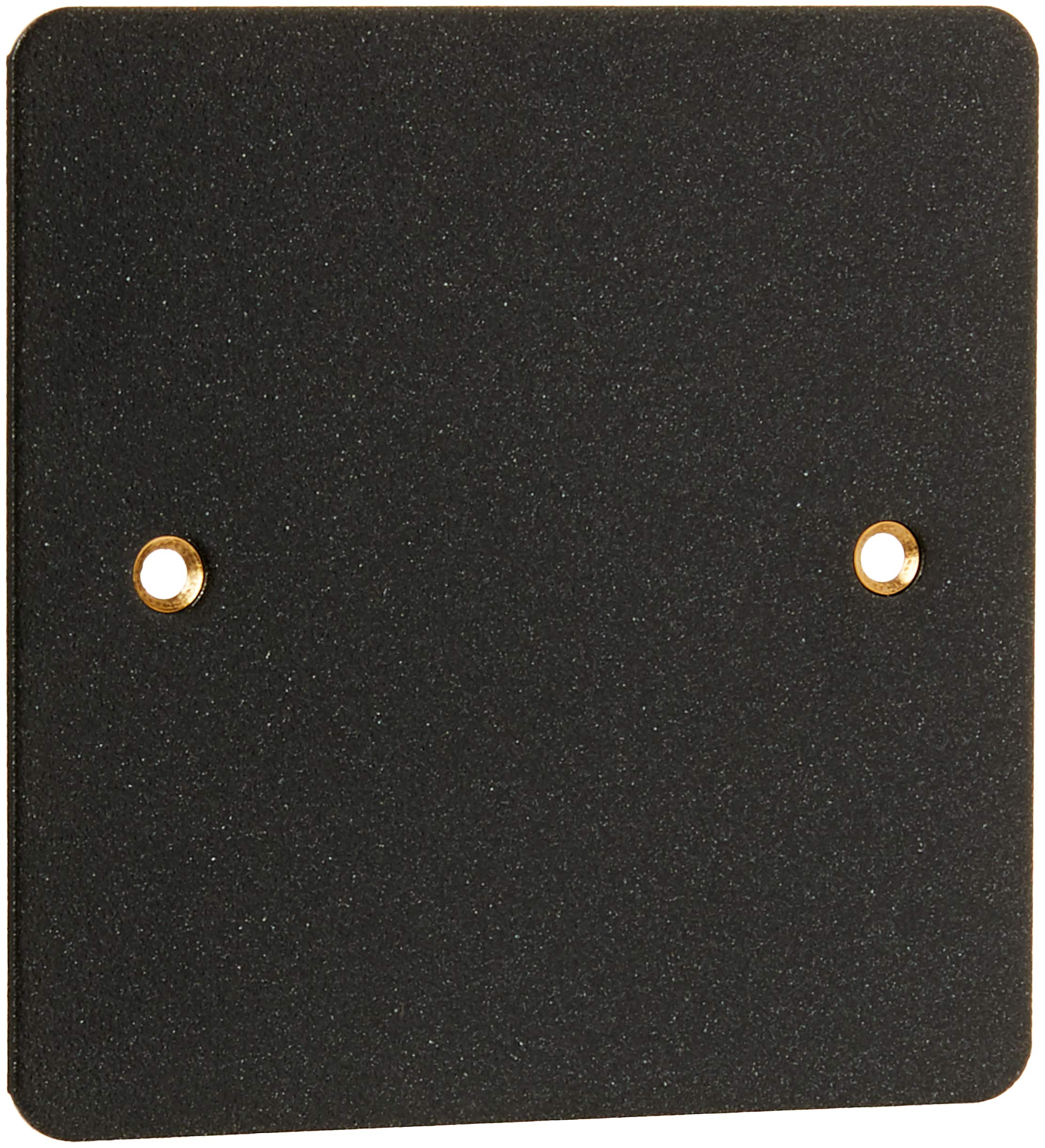 MK Edge K14330LBK Single Blank Plate - Lustrous Black