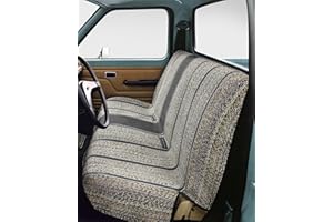 West Coast Auto Car Seat Covers, Baja Saddle Blanket Car Accessories, Universal Fits Ford, Chevrolet, Dodge, Bench Seats, and Full Size Pickup Trucks (Gray)