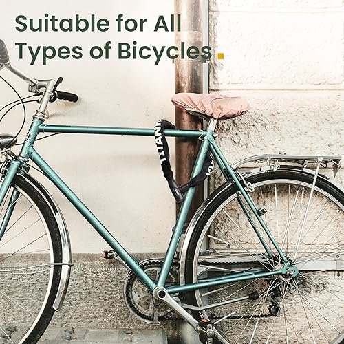 Amazon Long Bike Lock Chain BOZTIY Bike Chain Lock Anti-Theft Bike Lock  Cable With