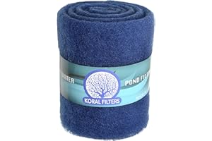 KORAL FILTERS Koi Pond Filter Rigid Pad Media 12.5" x 76" (6 ft)