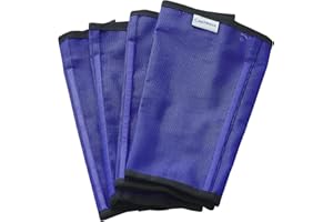 CareMaster Fine Mesh Fly Boots Loose Fitting & Non-Slip Horse Fly Leggings No More Horsefly Nuisance Greatly Reduce Stomping Breathable with Natural Air Flow (Set of 4)