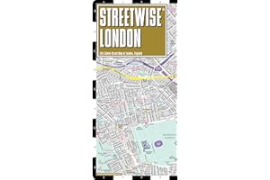 Streetwise London Map - Laminated City Center Street Map of London, England