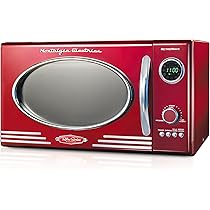 Amazon.com: Nostalgia RMO400RED Retro 0.9 Cubic Foot