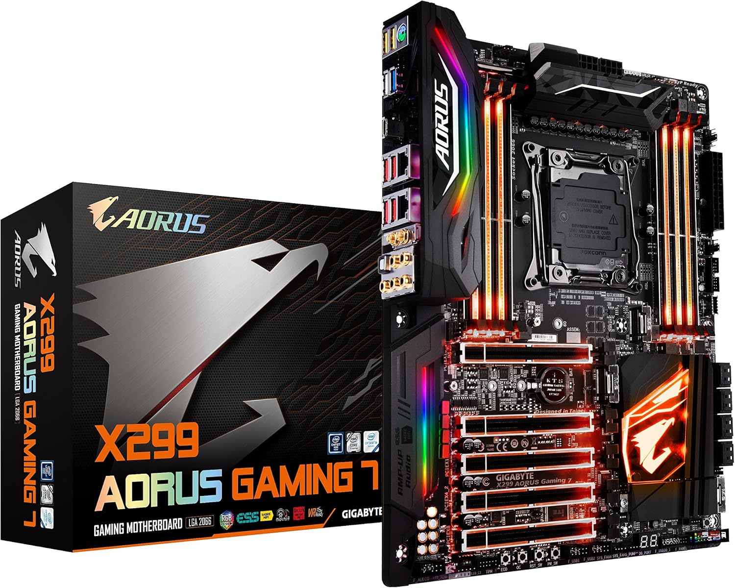 Gigabyte X299 AORUS Gaming 7 Motherboard Amazon.de Computer & Zubehör